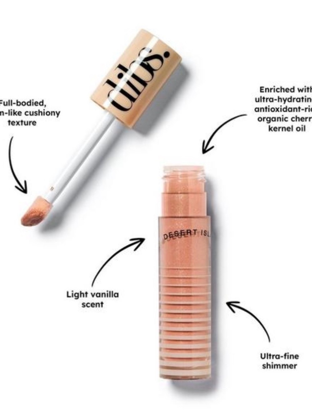 💋 DIBS Beauty Go To Glossy Balm in Kiss Me Quick